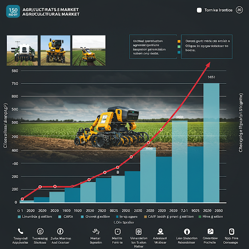 agricultural robots market Tabale