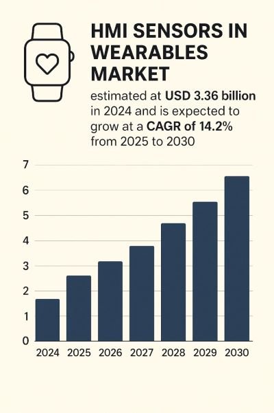 Hmi Sensors In Wearables Market
