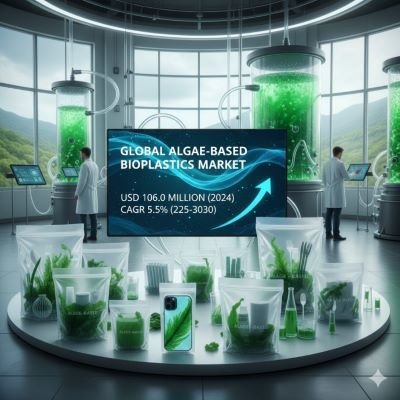 Algae Based Bioplastics Market