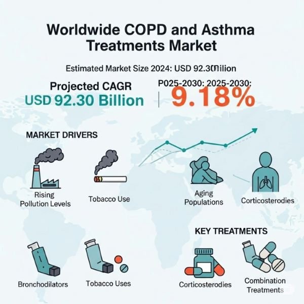 Copd Asthma Therapeutics Market