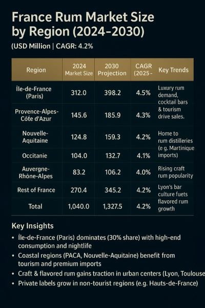 France Rum Market