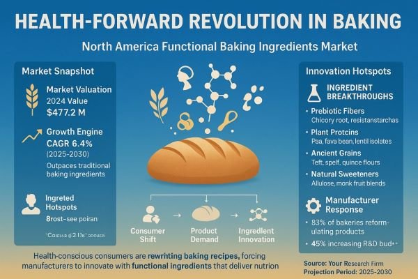 North America Functional Bakery Ingredients Market